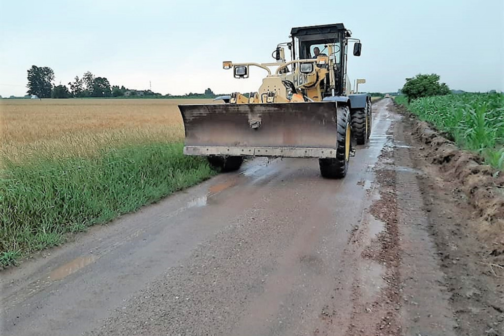 Rybno: prace remontowe  w Konstantynowie