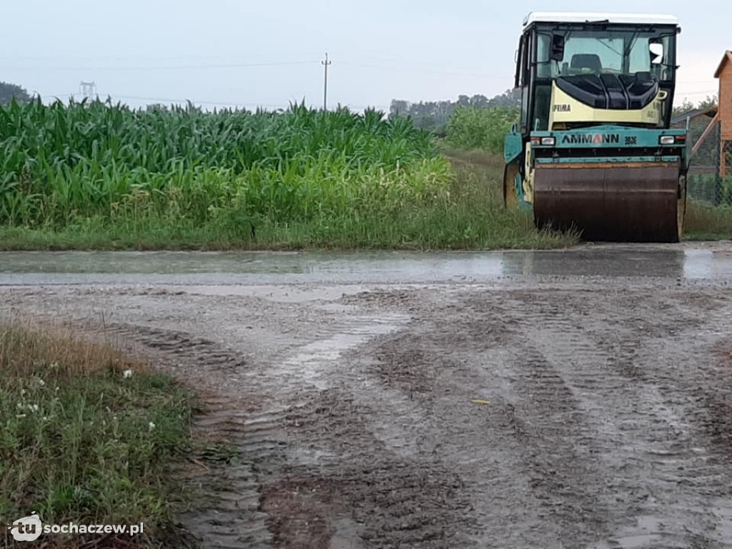 Rybno: prace remontowe  w Konstantynowie