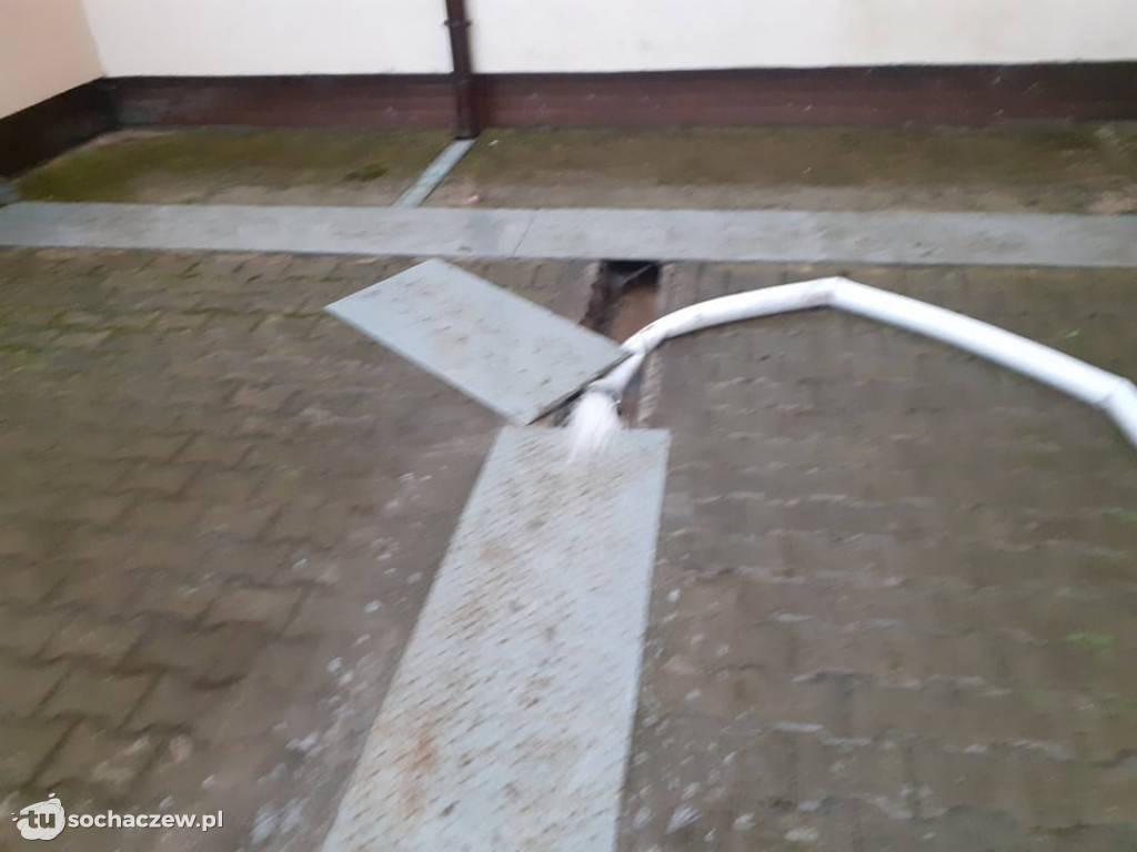 Burza Sochaczew 9 lipca. Kilkadziesiąt interwencji strażaków