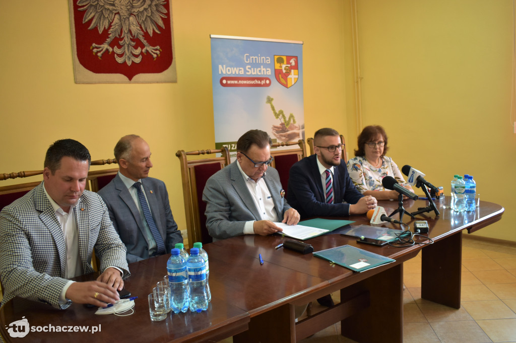 Inwestycje w gminach Nowa Sucha, Rybno oraz Brochów ze wsparciem samorządu Mazowsza