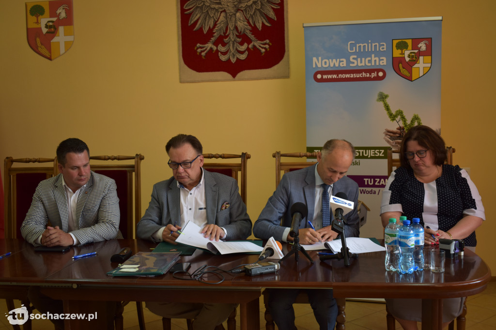 Inwestycje w gminach Nowa Sucha, Rybno oraz Brochów ze wsparciem samorządu Mazowsza