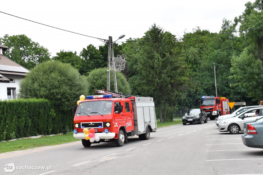 Strażacki ślub w Giżycach