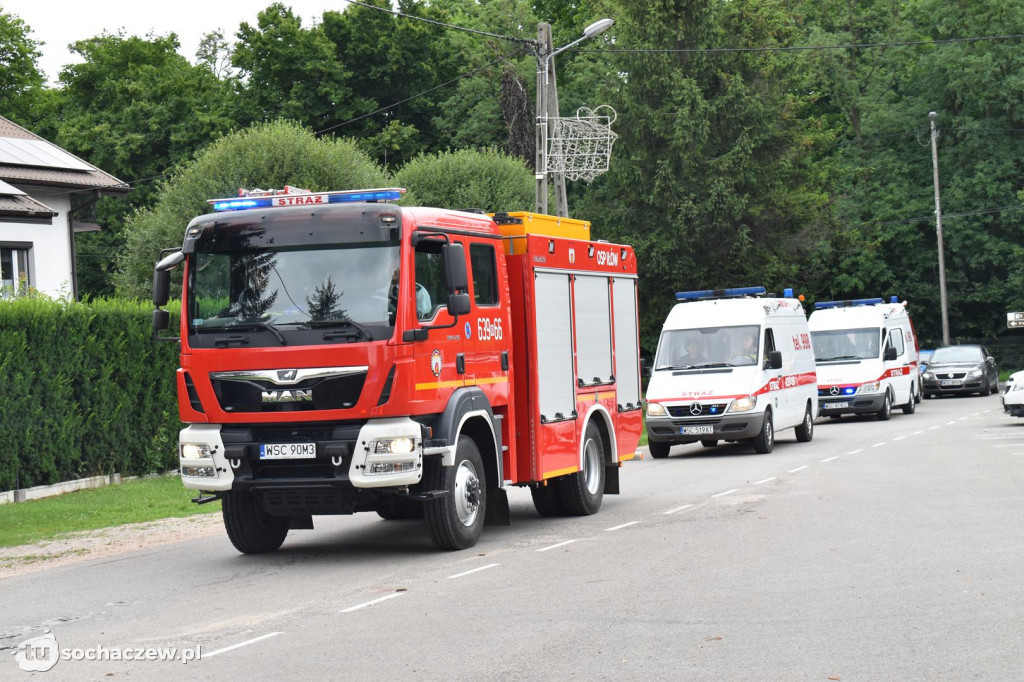 Strażacki ślub w Giżycach