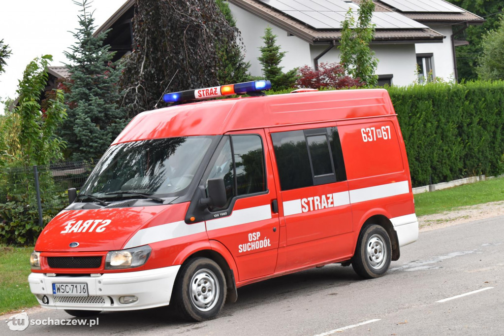 Strażacki ślub w Giżycach