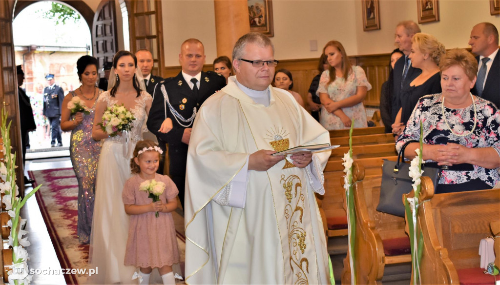 Strażacki ślub w Giżycach