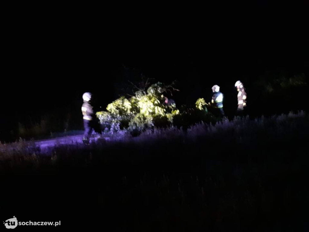 Strażacy walczą ze skutkami nocnej burzy