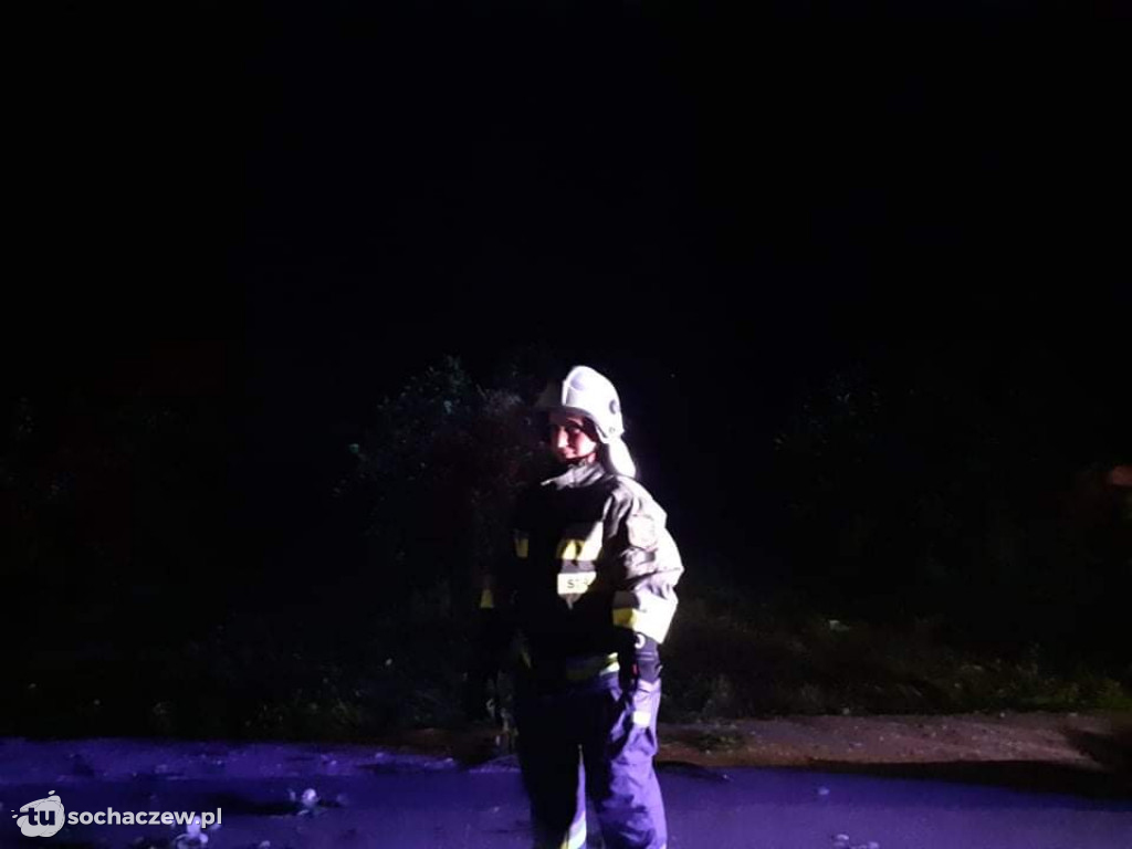 Strażacy walczą ze skutkami nocnej burzy