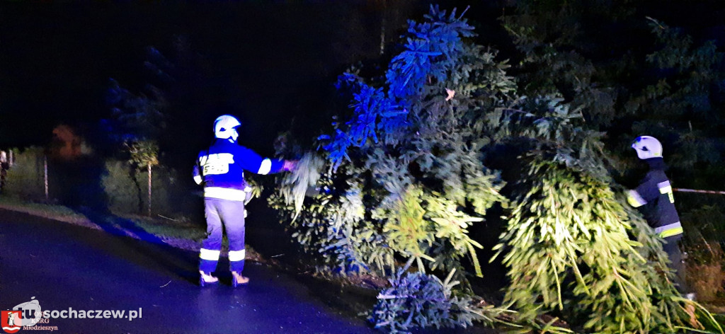 Strażacy walczą ze skutkami nocnej burzy