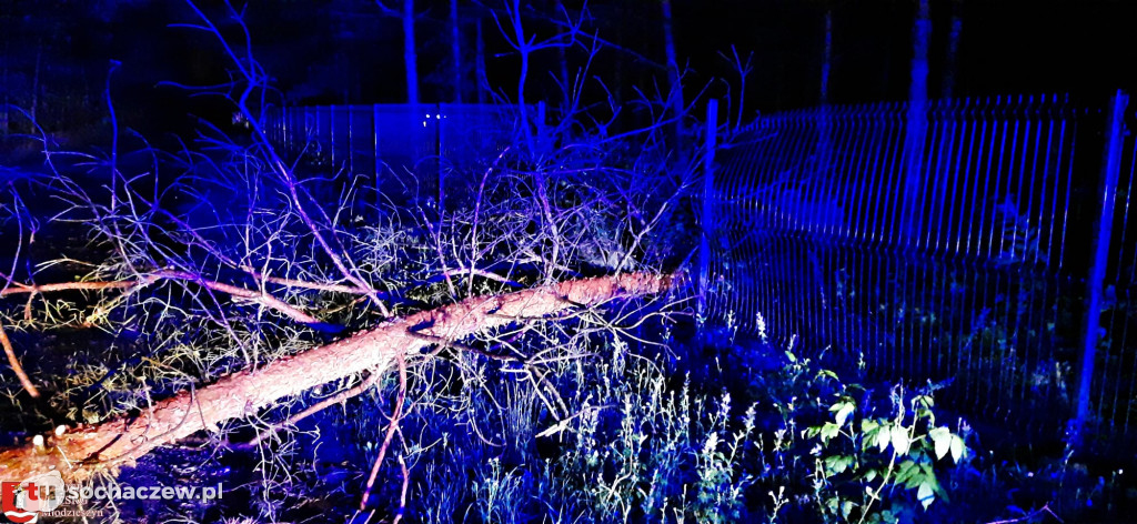 Strażacy walczą ze skutkami nocnej burzy