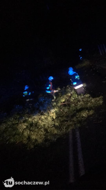 Strażacy walczą ze skutkami nocnej burzy