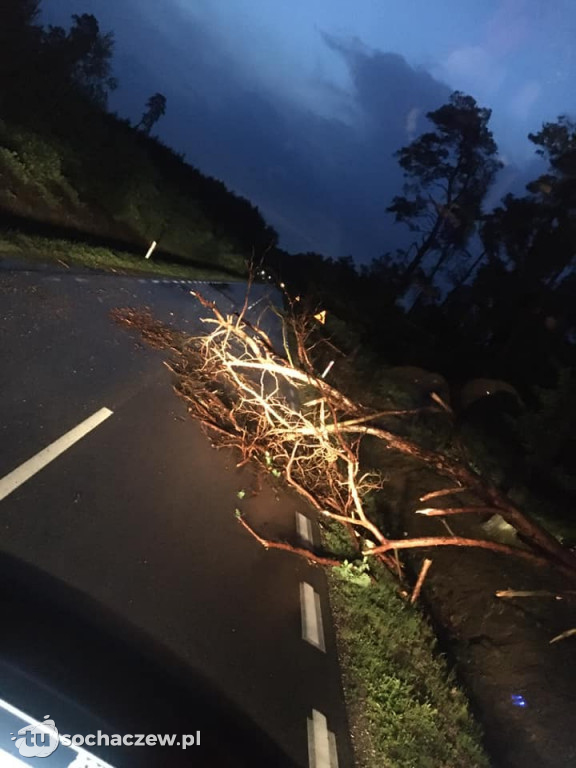 Strażacy walczą ze skutkami nocnej burzy