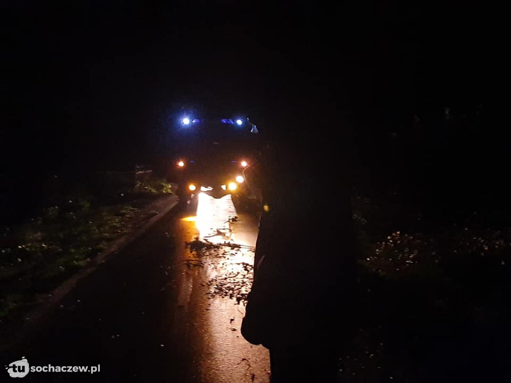 Strażacy walczą ze skutkami nocnej burzy