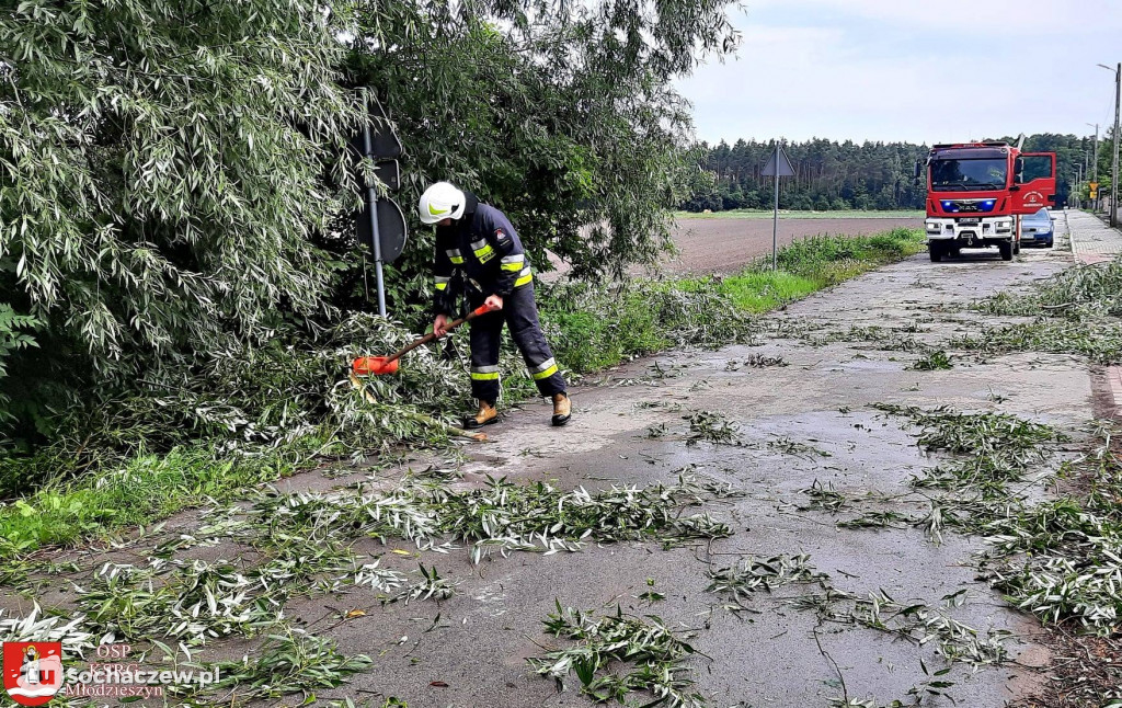 Strażacy walczą ze skutkami nocnej burzy