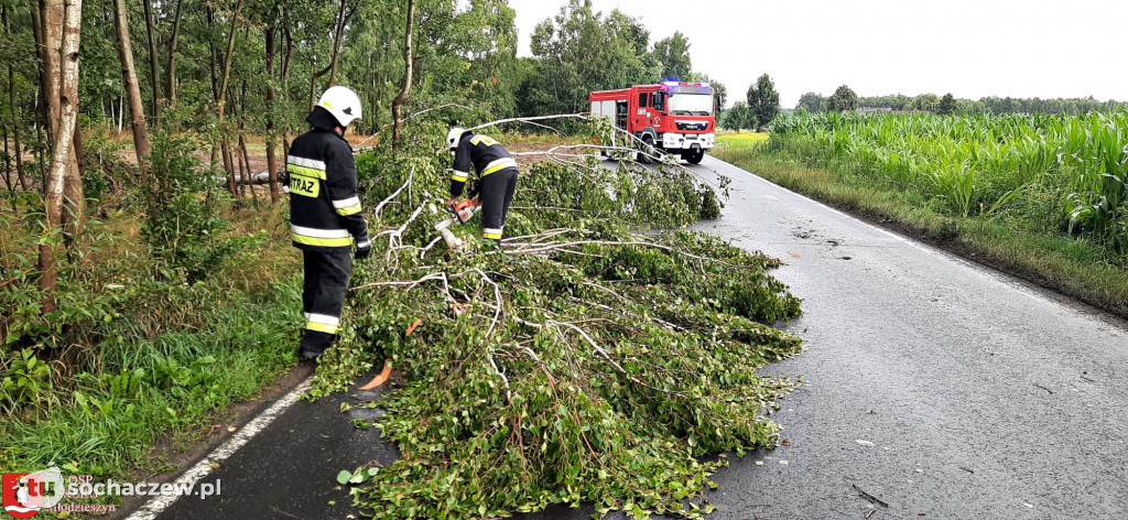 Strażacy walczą ze skutkami nocnej burzy