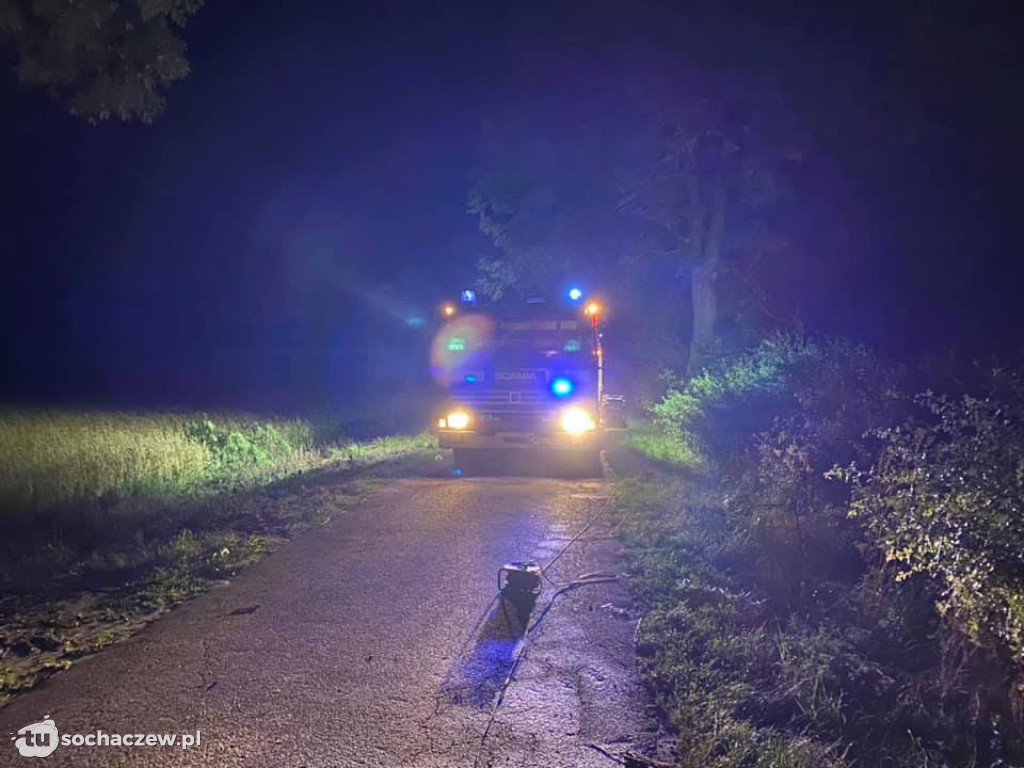 Strażacy walczą ze skutkami nocnej burzy