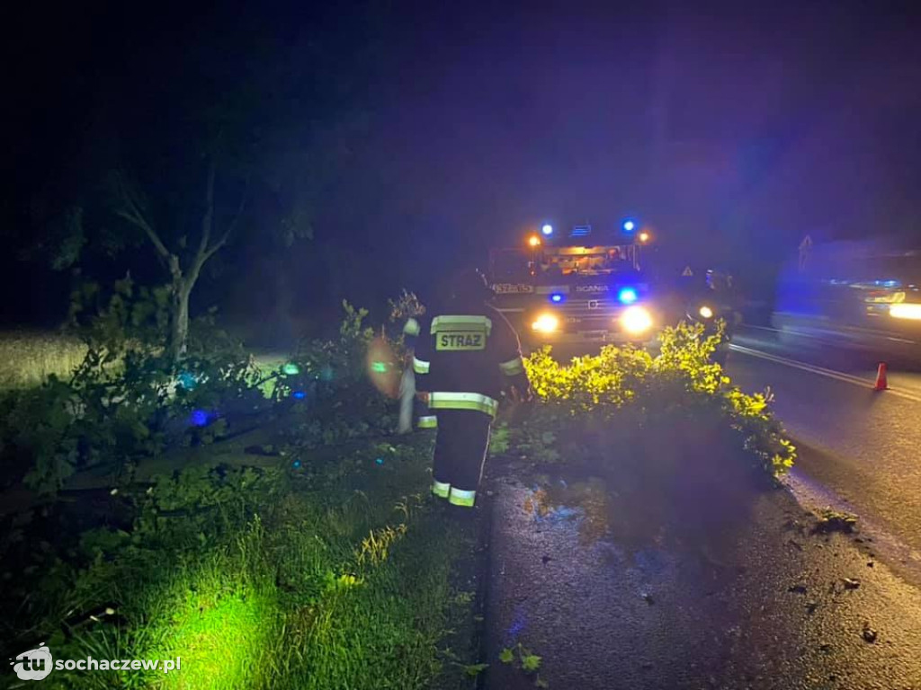 Strażacy walczą ze skutkami nocnej burzy