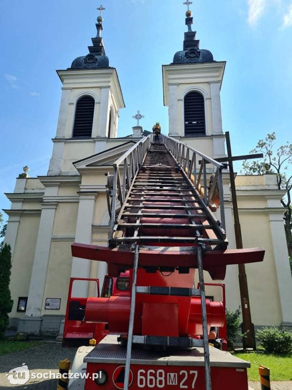 Sanniki usuwanie zniszczeń po burzy