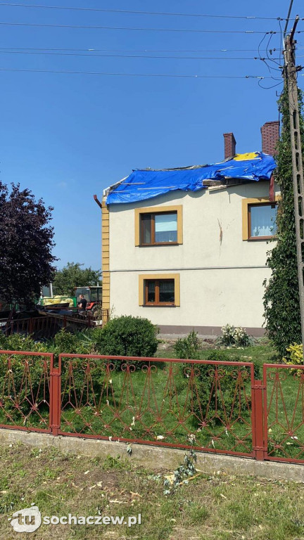 Sanniki usuwanie zniszczeń po burzy
