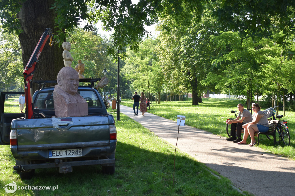 Drewutnia w Parku Garbolewskiego