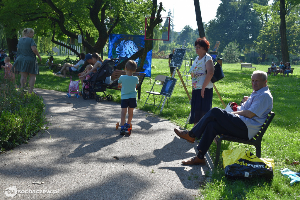 Drewutnia w Parku Garbolewskiego