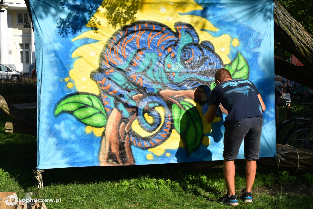 Drewutnia w Parku Garbolewskiego
