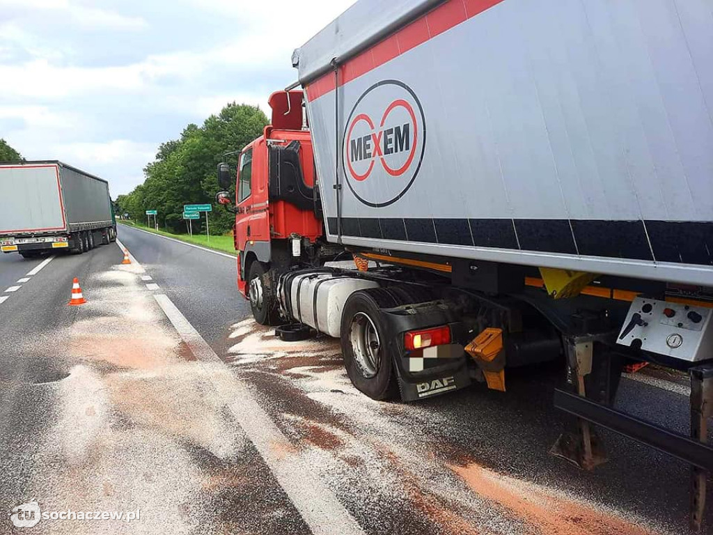 DK 92 czołowe zderzenie osobówek