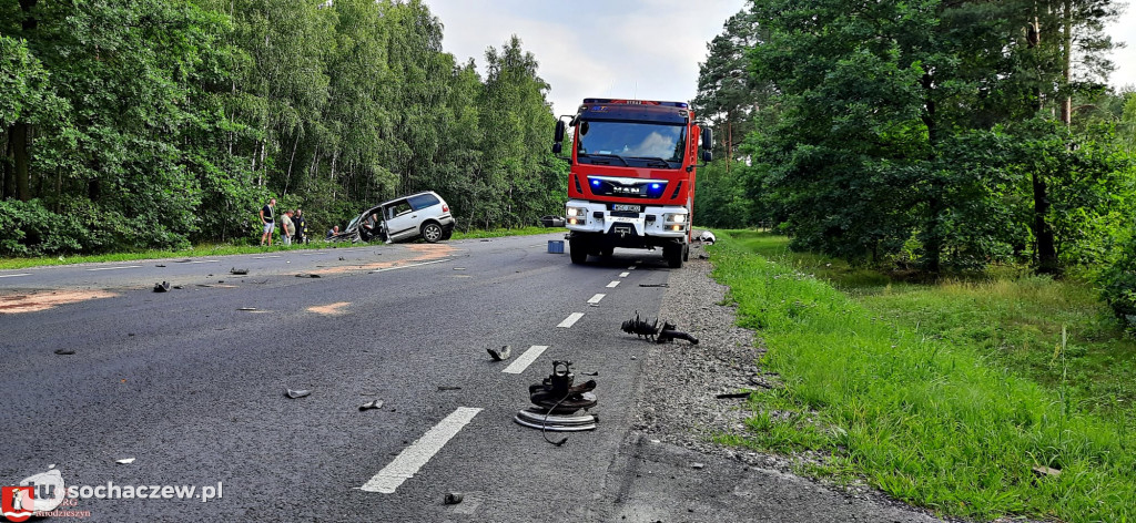 Radziwiłka DK 50: zderzenie 4 pojazdów