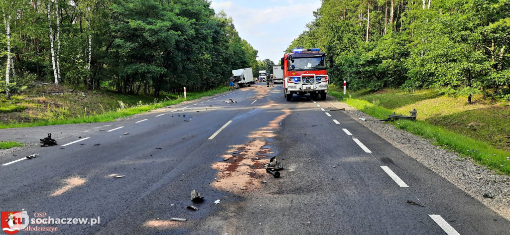 Radziwiłka DK 50: zderzenie 4 pojazdów