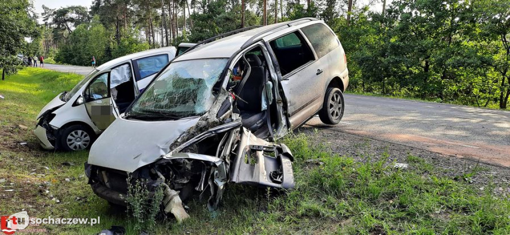 Radziwiłka DK 50: zderzenie 4 pojazdów