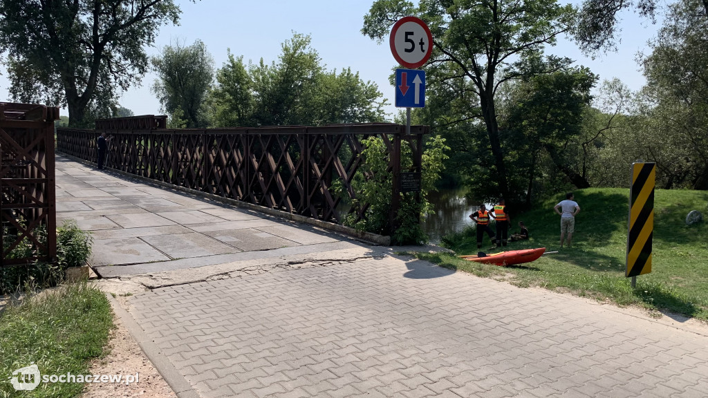 Poszukiwania zaginionego kajakarza 25.07.2021