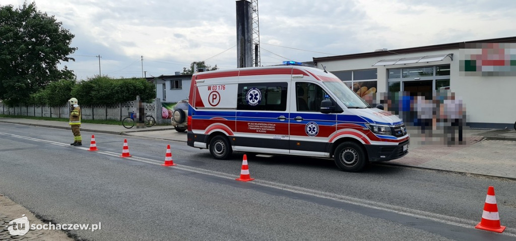 Słubice. Poszkodowany motocyklista