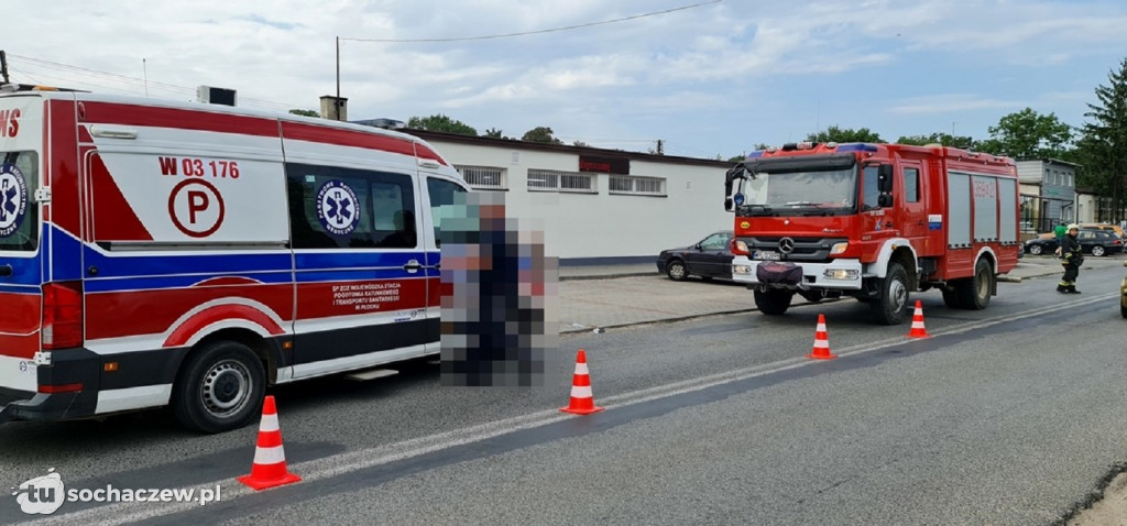 Słubice. Poszkodowany motocyklista