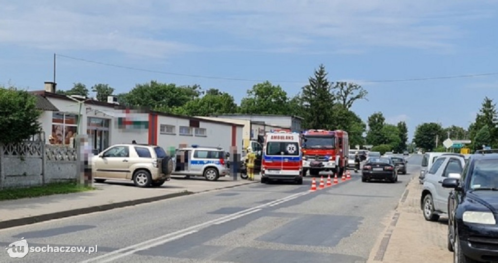 Słubice. Poszkodowany motocyklista
