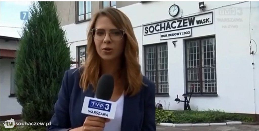 Muzeum Kolei Wąskotorowej okiem telewizyjnych kamer
