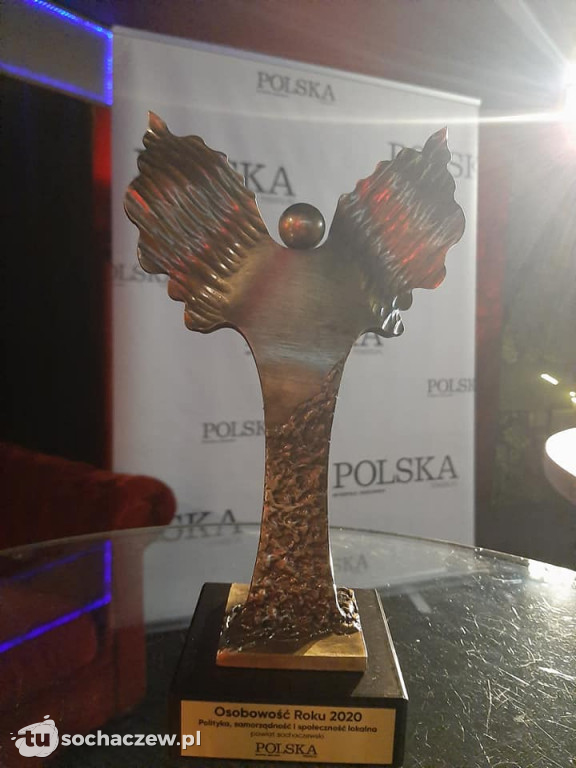 Wójt Damian Jaworski Osobowością Roku 2020
