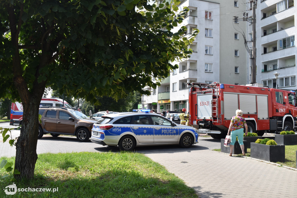 Zderzenie trzech aut na Piłsudskiego