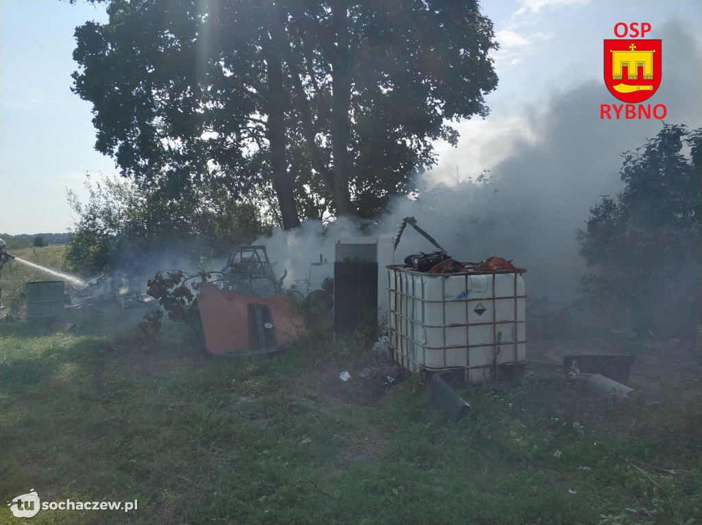 Pożar w Antosinie