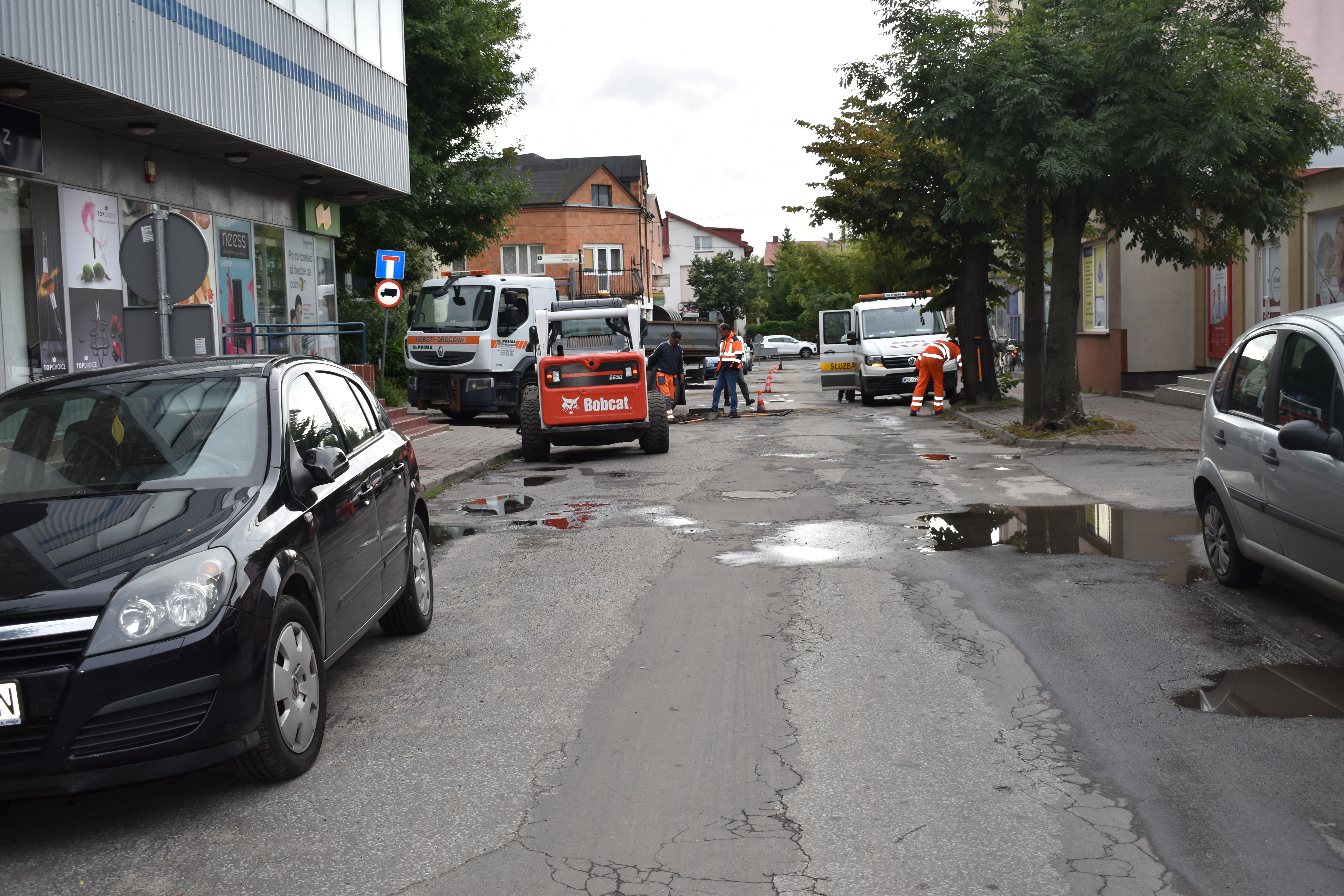 Prace na Narutowicza i Batorego ruszyły