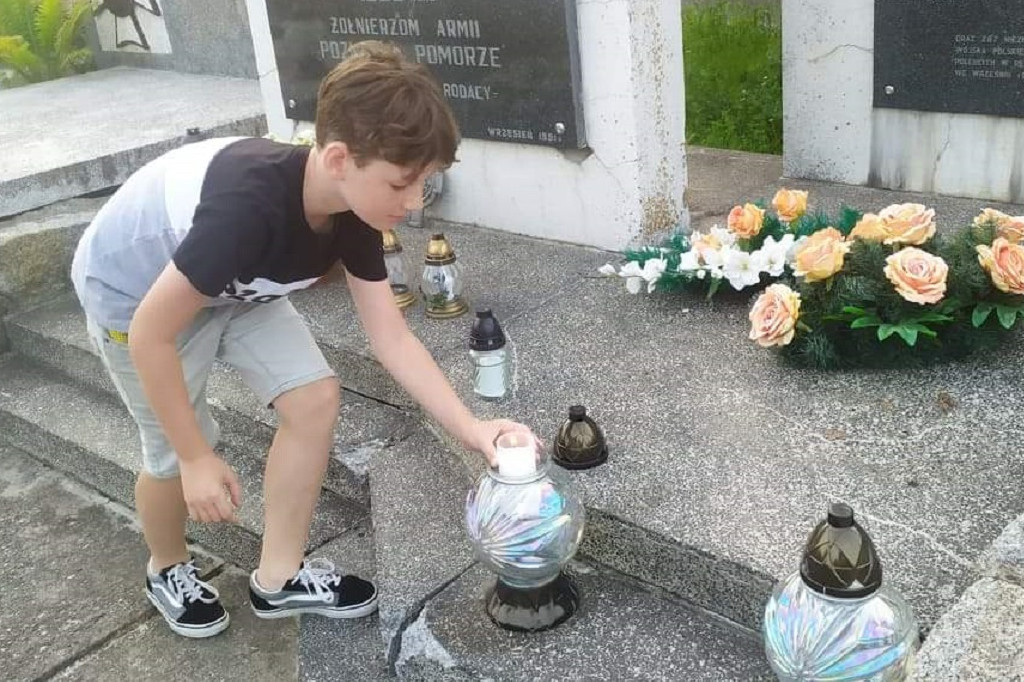 W wakacje pamiętali o żołnierzach
