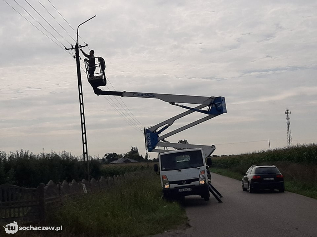 Oświetlenie uliczne w Rybnie sukcesywnie wymienianie