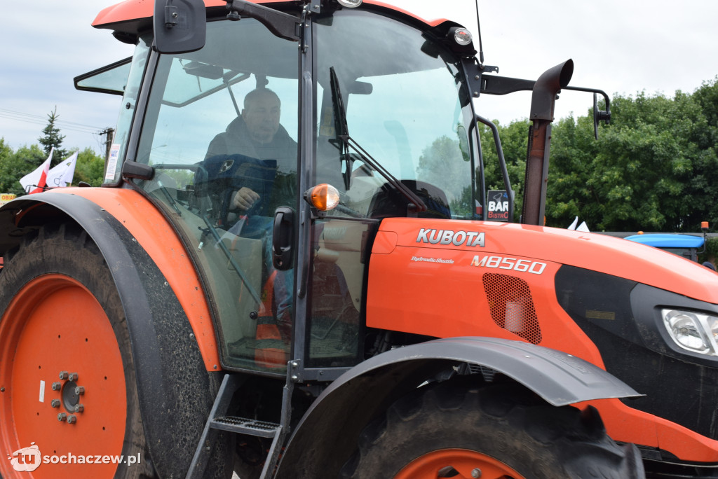 Kuznocin: protestują rolnicy i przeciwnicy CPK
