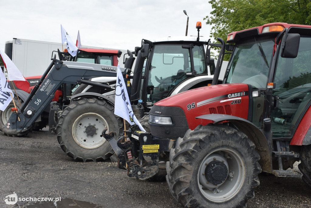 Kuznocin: protestują rolnicy i przeciwnicy CPK