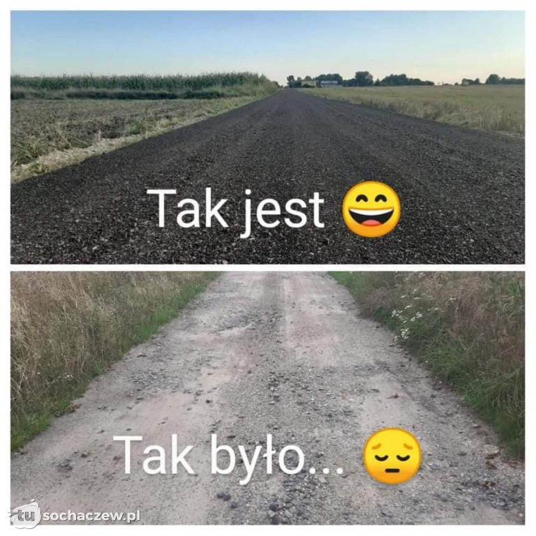 Droga w Ćmiszewie Rybnowskim otwarta