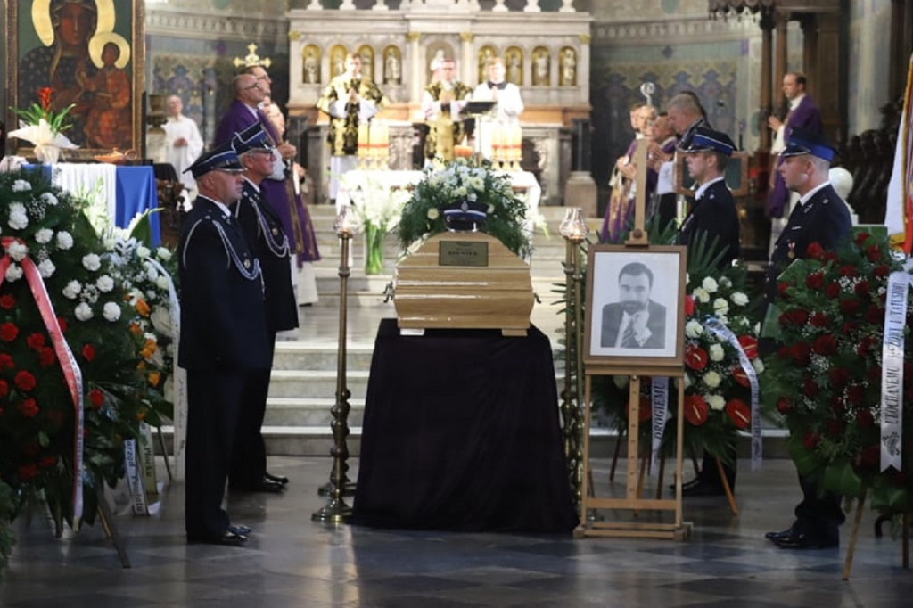 Pogrzeb starosty Mariusza Bieńka