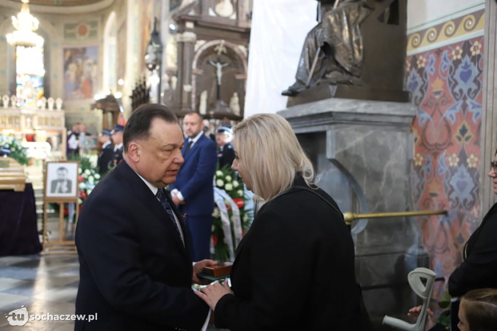 Pogrzeb starosty Mariusza Bieńka