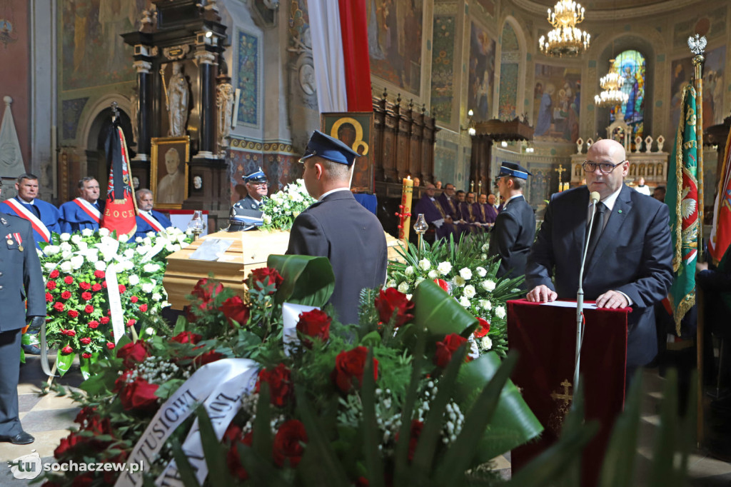 Pogrzeb starosty Mariusza Bieńka