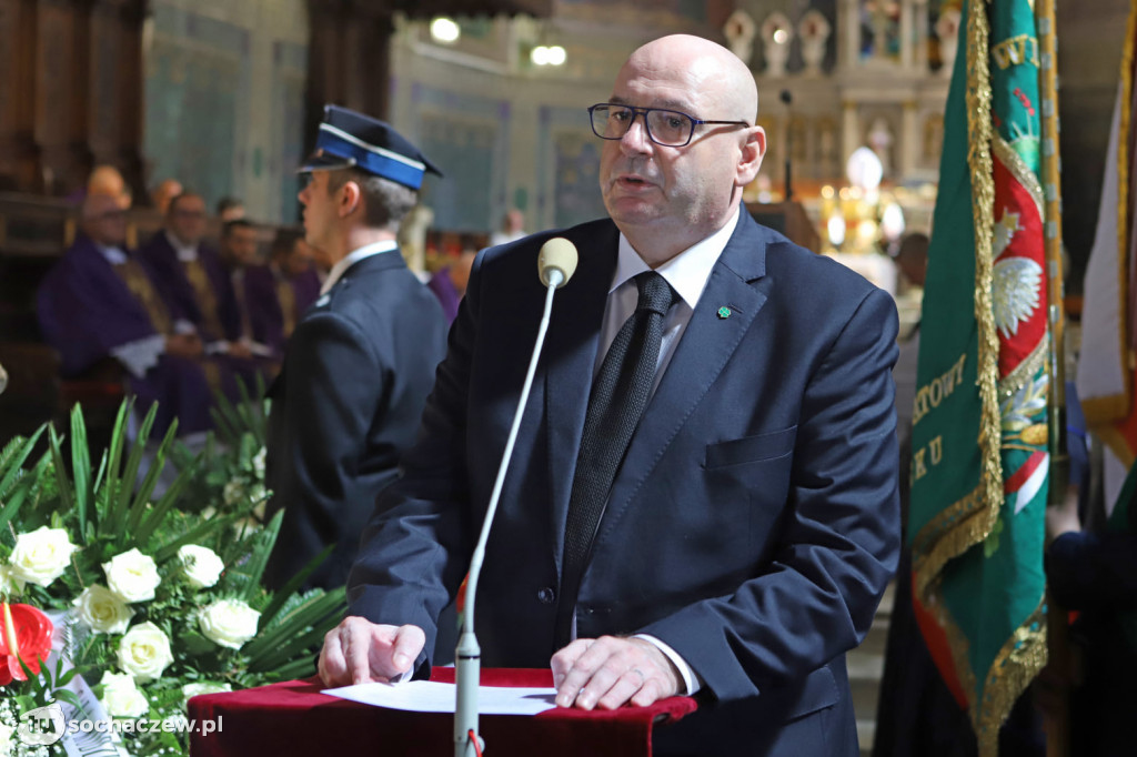 Pogrzeb starosty Mariusza Bieńka