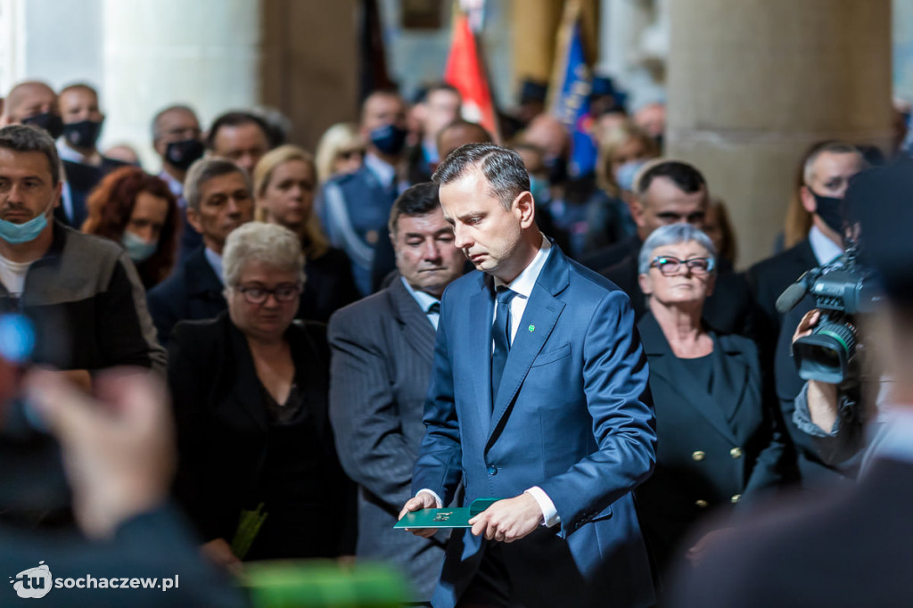 Pogrzeb starosty Mariusza Bieńka
