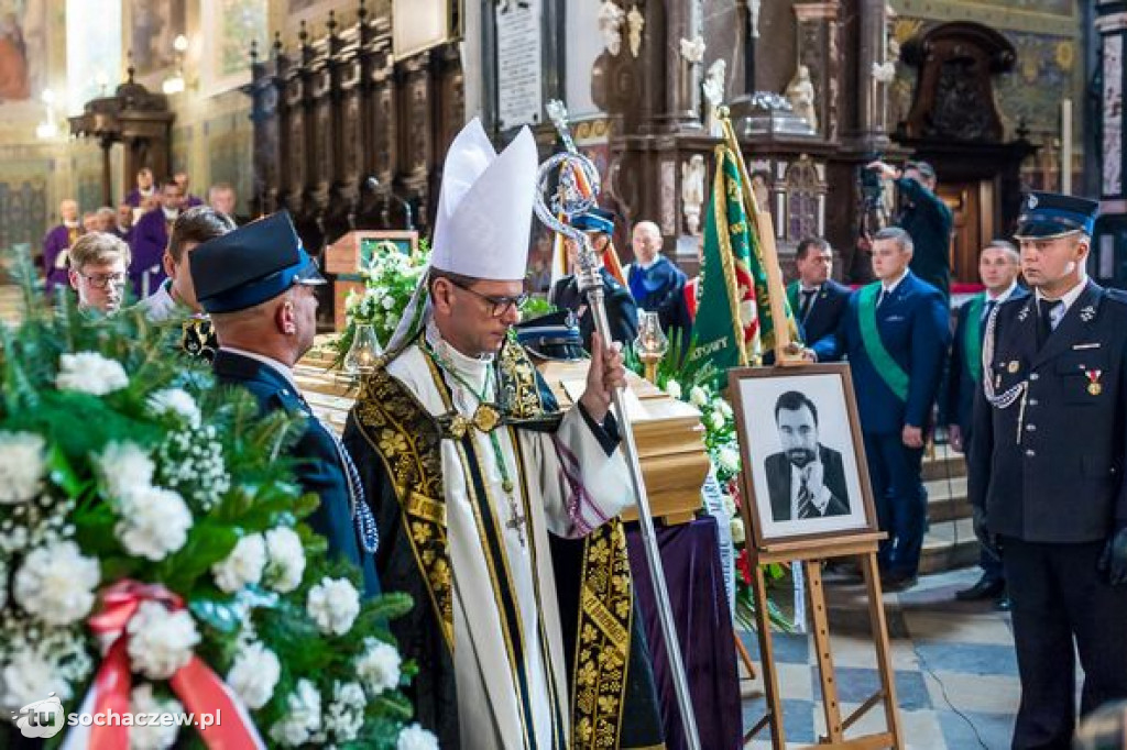 Pogrzeb starosty Mariusza Bieńka
