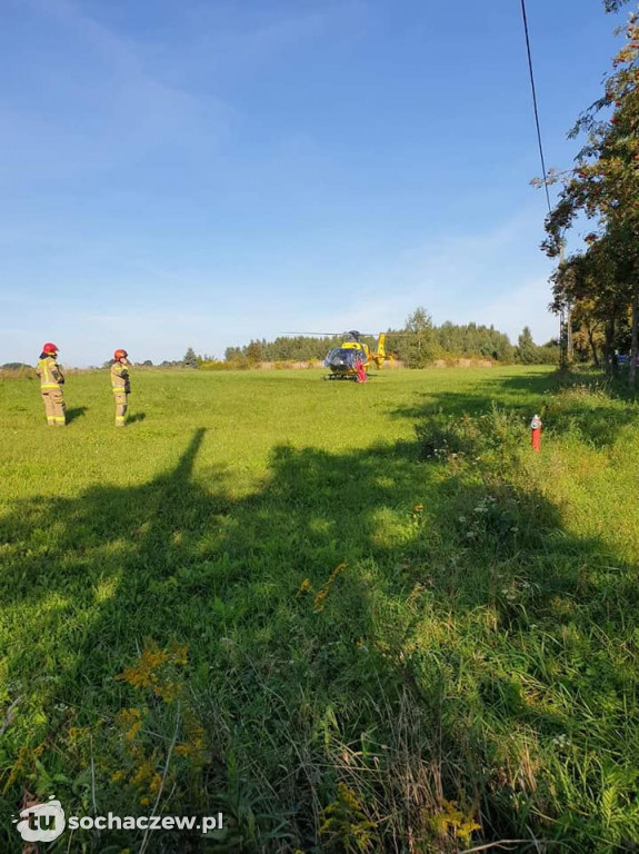 Groźny wypadek w gminie Kampinos